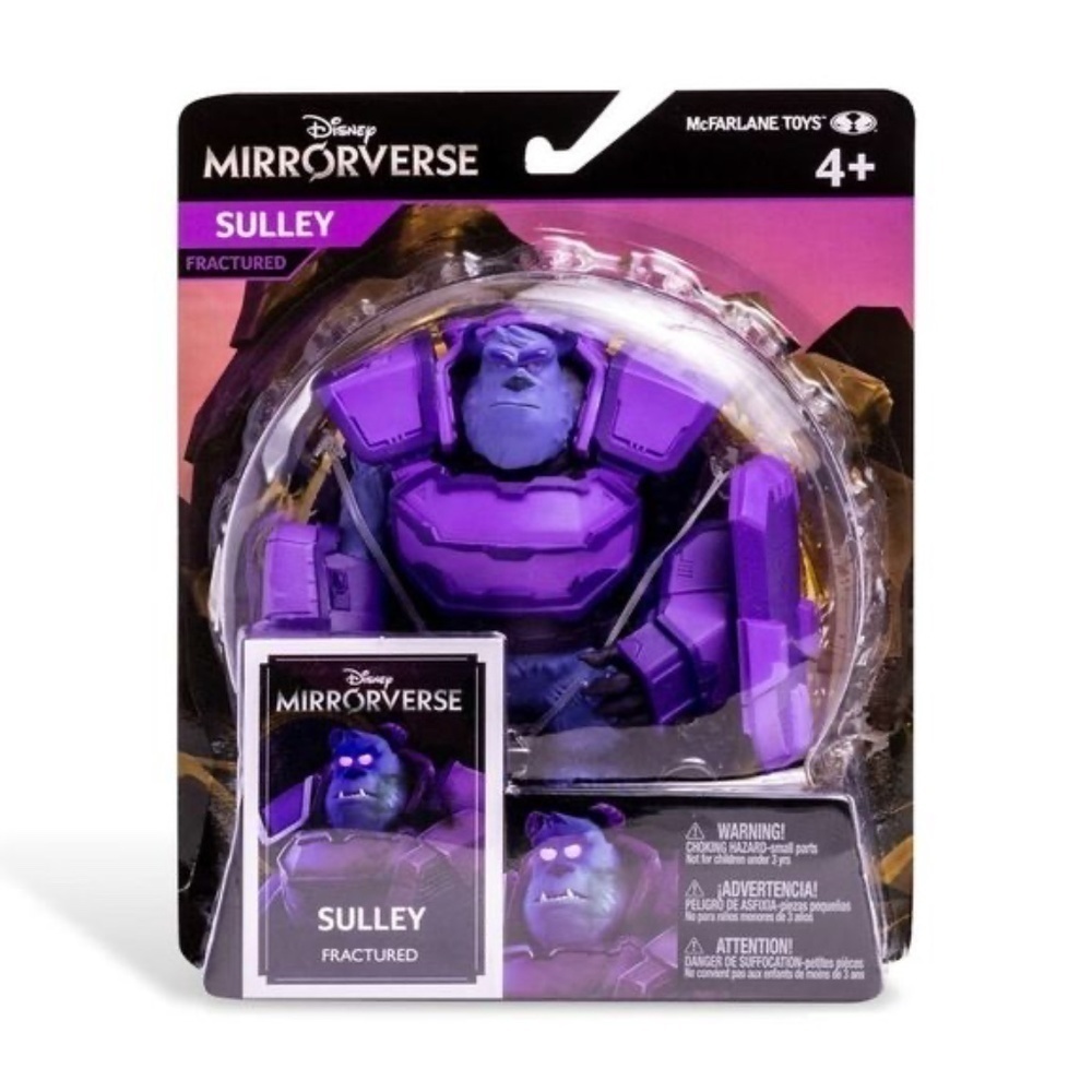 Disney, Mirrorverse, Sulley, Fractured, Action‎ Figure, New In Box, Sealed